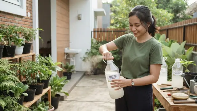 Cara Fermentasi Air Cucian Beras untuk Pupuk Tanaman
