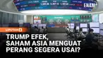 Bursa saham Asia menguat tajam setelah lonjakan Wall Street dan meningkatnya harapan berakhirnya konflik Iran. Namun, risiko masih membayangi pasar, terutama dari data ekonomi AS dan ketidakpastian global.