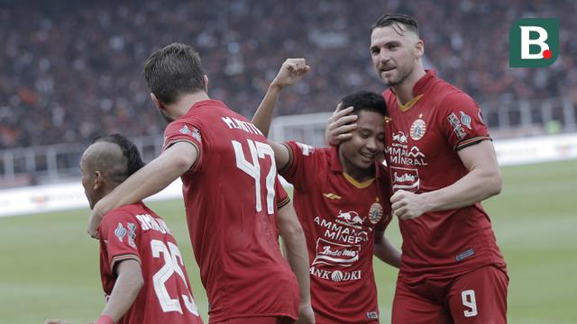 Shopee Liga 1 : Persija Jakarta Vs Borneo FC