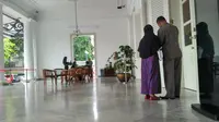 Balai Kota Jakarta sepi pada hari pertama Ahok cuti. (Liputan6.com/Ika Defianti)