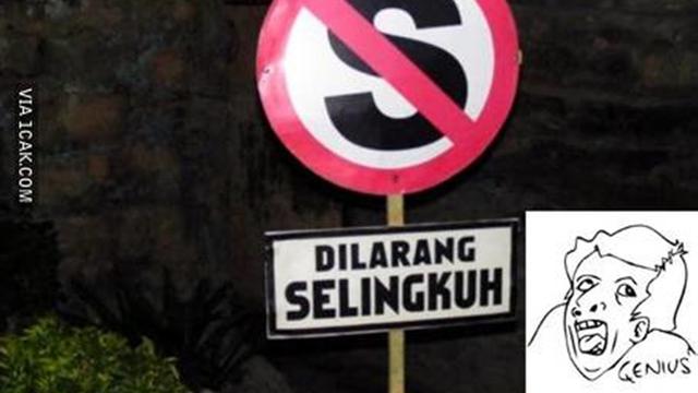 6 Imbauan Dilarang Selingkuh Ini Bikin Geleng Kepala