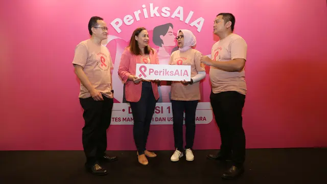 PeriksAIA Bantu Tingkatkan Kesadaran Perempuan Terhadap Risiko Kanker Payudara