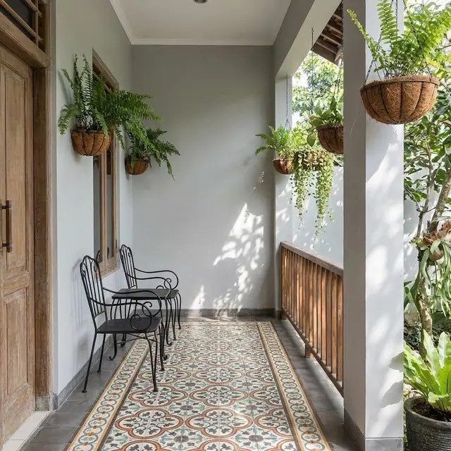 Inspirasi Teras Rumah Kampung yang Rapi dan Sejuk