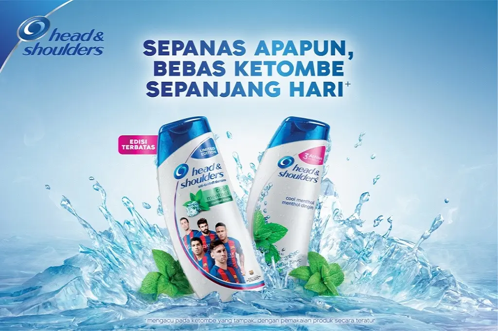 Sampo Head & Shoulders edisi spesial Barcelona.