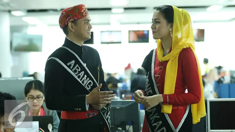 Abang None Jakarta 2016 Taufik Hidayat dan Yasmine Kurnia