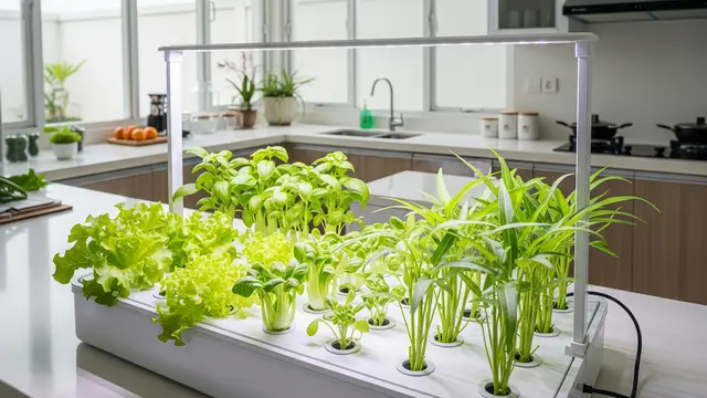 Kebun Hidroponik Indoor