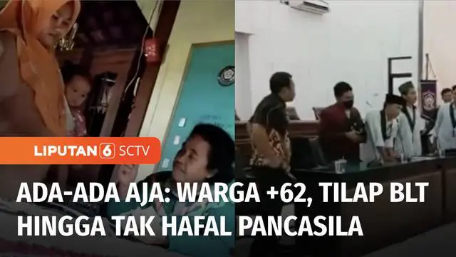 VIDEO: Ada-ada Aja: Ketua DPRD Lumajang Gak Hafal Pancasila hingga Istri Kadus Potong BLT Warga