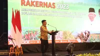 Menteri Pertanian Syahrul Yasin Limpo saat berada di Rakernas Pertanian 2023/Istimewa.
