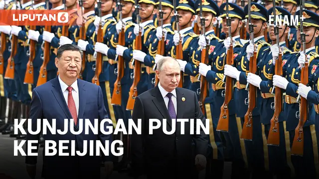 VLADIMIR PUTIN BERTEMU XI JINPING BAHAS UKRAINA HINGGA KERJA SAMA STRATEGIS