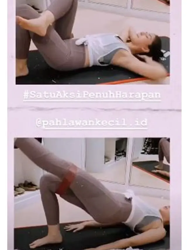 Akui Tak Malu Idap Skoliosis, Ini 6 Potret Jessica Mila saat Olahraga