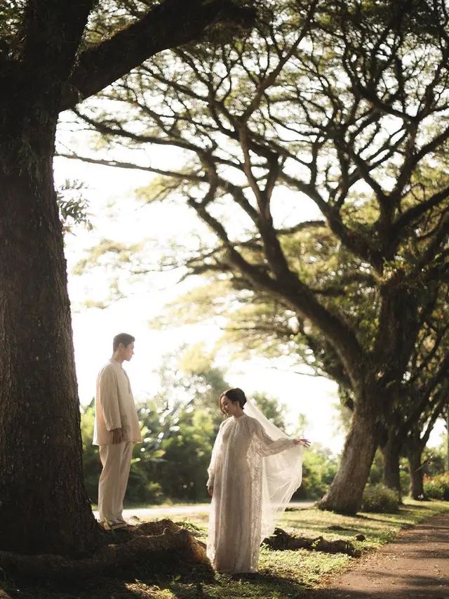 8 Potret Prewedding Beby Tsabina dan Kekasih, Tampil Bak Puteri Kerajaan