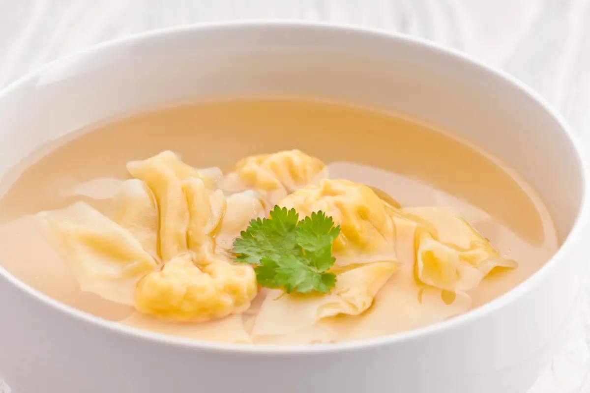 Resep Pangsit Kuah Keju Lumer Hangat