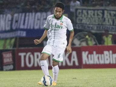 Evan Dimas, dikabarkan diundang oleh Chairman J League, Mitsuru Murai, untuk bermain di J-League. (Bola.com/Vitalis Yogi Trisna)