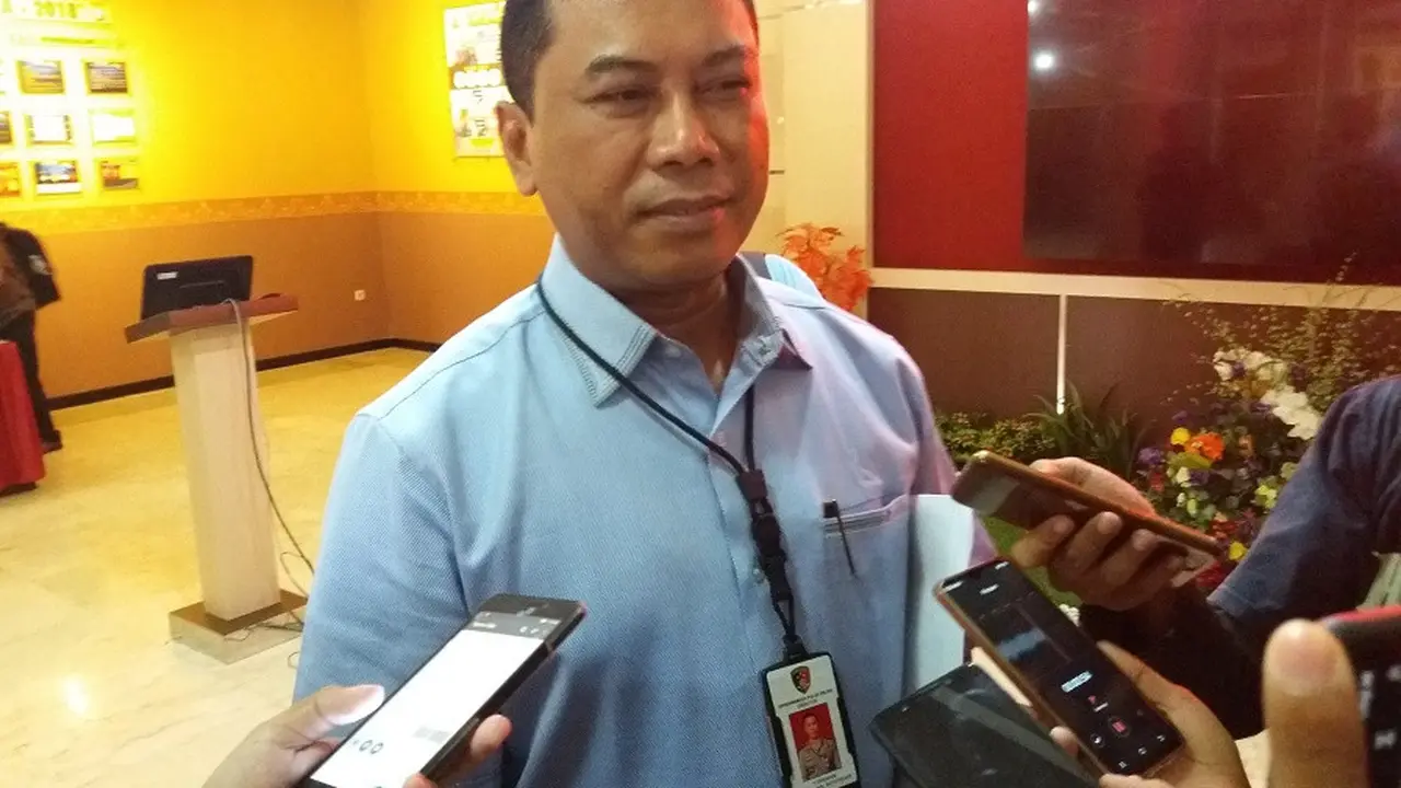 Direktur Reskrimsus Polda Sulsel, Kombes Pol Yudhiawan Wibisono mengatakan penanganan kasus dugaan suap proyek DAK senilai Rp 40 miliar di Kota Pare-Pare melibatkan tim Bareskrim (Liputan6.com/ Eka Hakim)