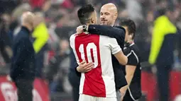 Kepastian tersebut didapatkan usai Ajax Amsterdam melibas Heerenveen dengan skor telak lima gol tanpa balas. (AFP/ Olaf Kraak)