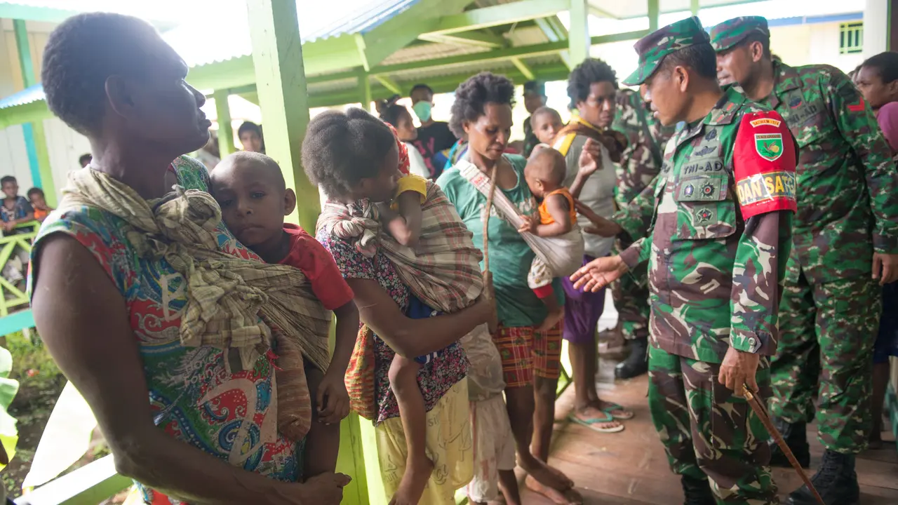 Miris, Begini Kondisi Anak-Anak Asmat yang Dilanda Gizi Buruk dan Wabah Campak