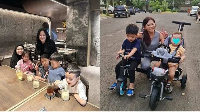 6 Potret Gaya Donna Harun Vs Puspa Dewi, Nenek Awet Muda di Usia 50 Tahunan