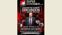 Para penggemar sepak bola berkesempatan bertemu dan berdiskusi dengan mantan pelatih Liverpool, Gerrad Houiller, dalam acara bertajuk  "Leadership and Teamwork Discussion with Gerard Houllier" di Balai Kartini, Jakarta Selatan, Jumat (19/11/2015). 
