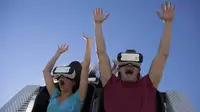 Serunya naik wahana roller coaster sembari pakai VR headset (google.com)