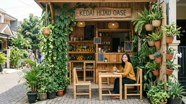 Desain Warung Kecil Depan Rumah