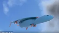 Selain itu, pesawat supersonik ini mampu melesat dalam kecepatan fluid dynamics sebanyak 4.5 kali lipat