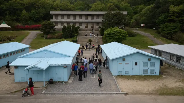 Replika Panmunjom di Perbatasan Korea