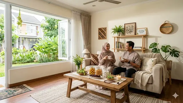 Dekorasi Ruang Tamu untuk Lebaran