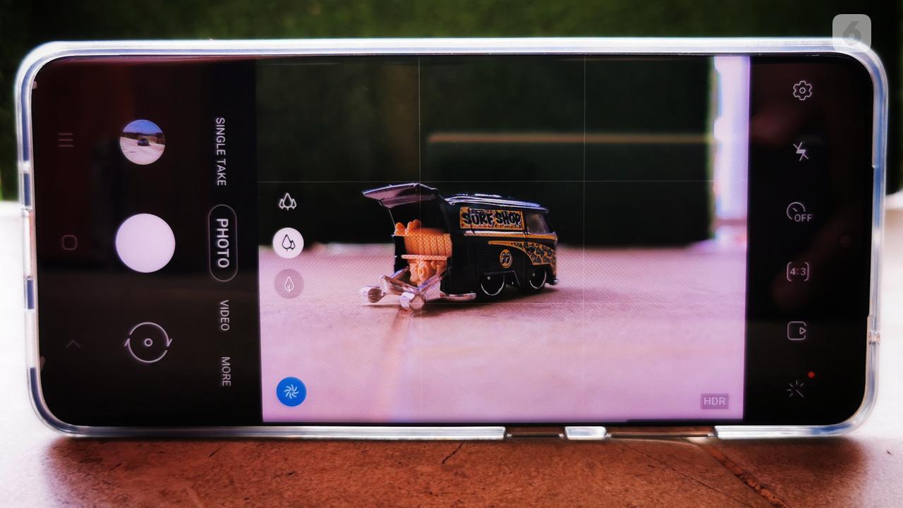 Ilustrasi memotret dengan kamera Samsung Galaxy S20 Ultra
