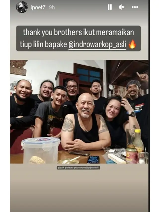 6 Momen Kejutan Ulang Tahun ke-64 Indro Warkop, Banjir Doa dan Ucapan