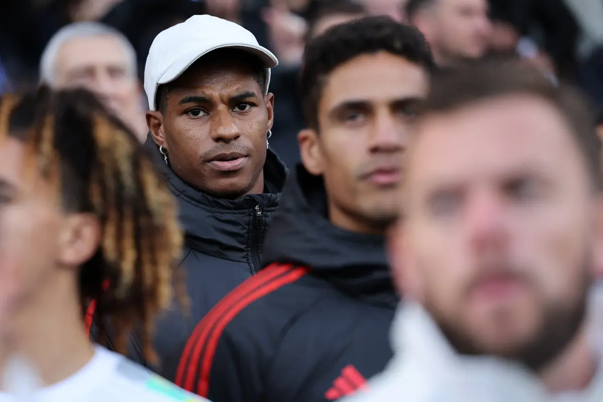 Foto: Ketika Marcus Rashford Cuma Bisa Nonton MU Akibat Hukuman Setelah Dirinya Pesta Dugem