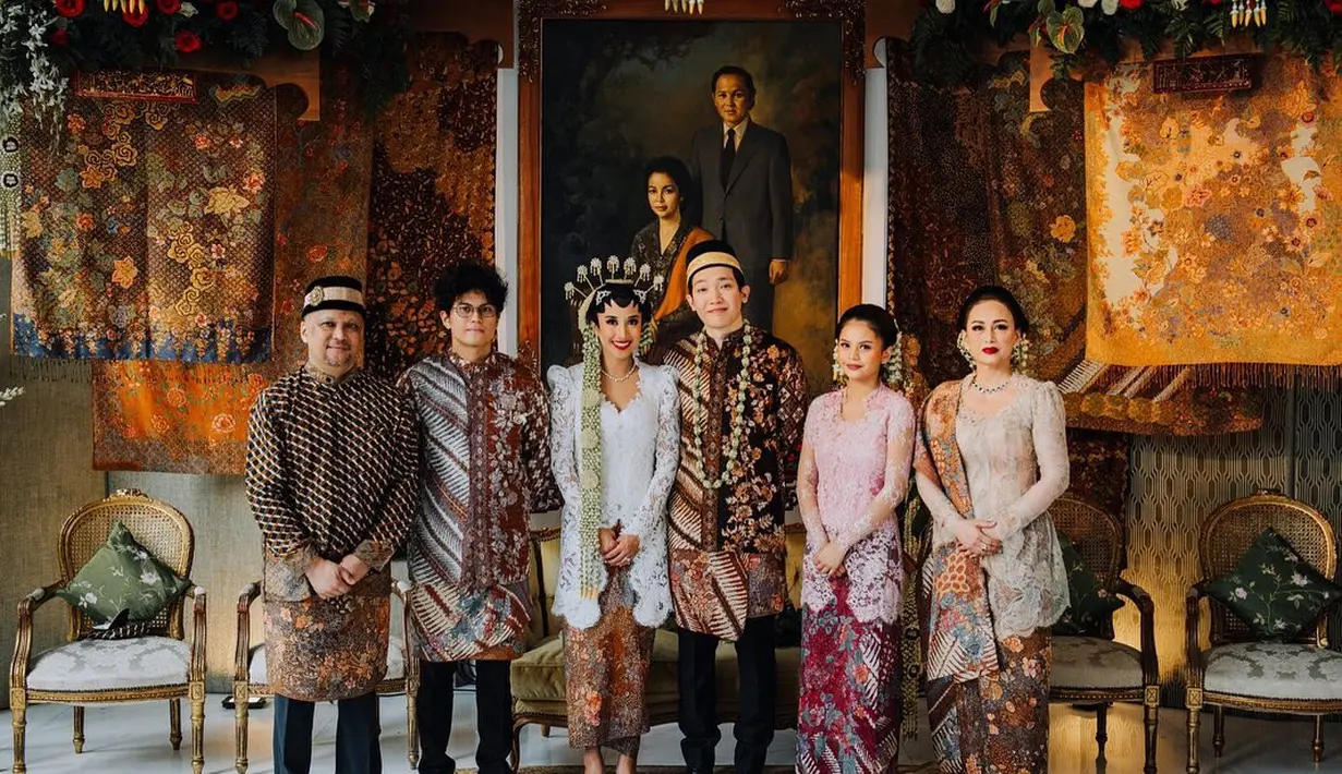 Pernikahan Nadia Sofia Cucu BJ Habibie. (Instagram/ilham.a.habibie)
