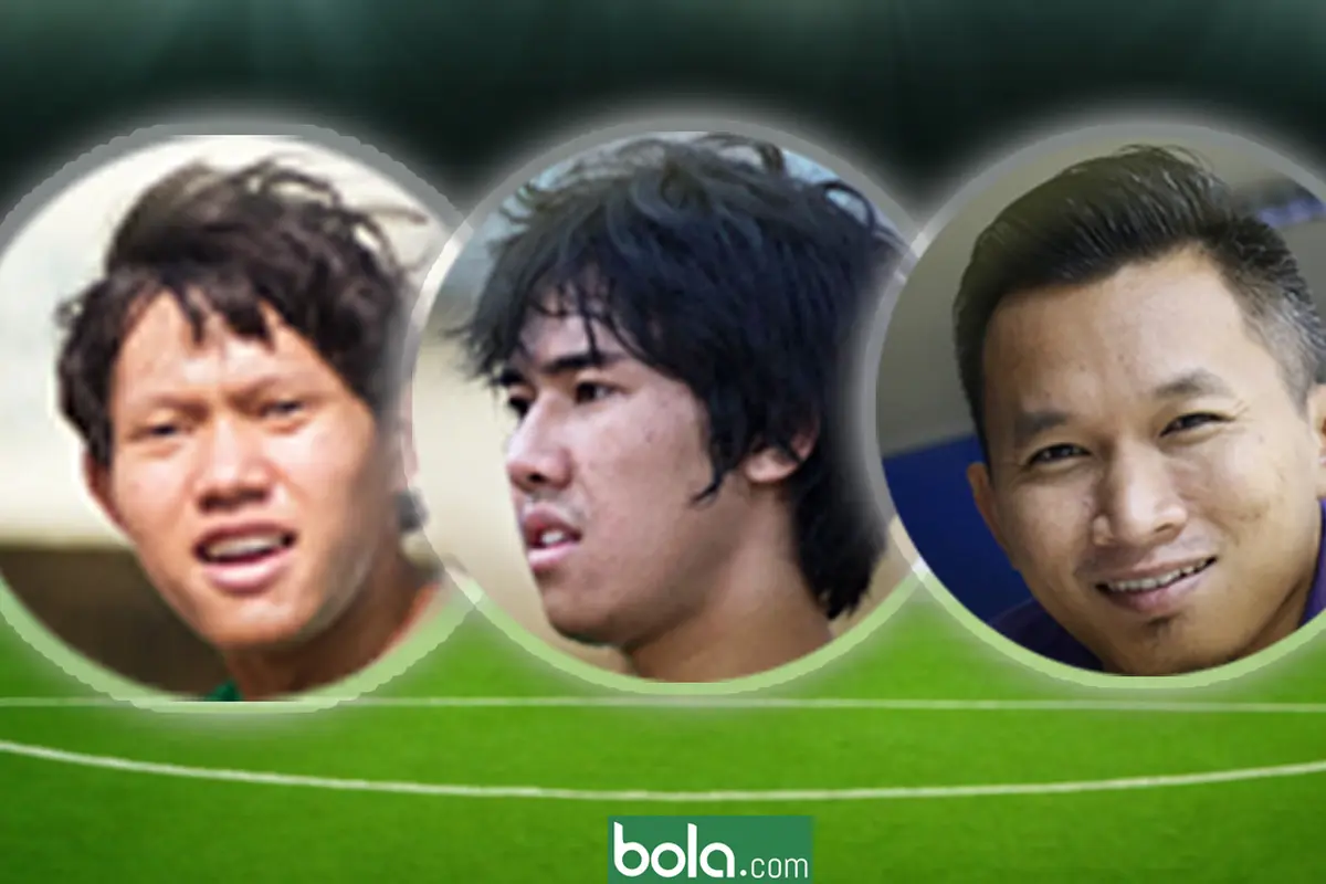 Adam Alis, Ryuji Utomo, Rudy Eka Priyambada (Bola.com/Samsul Hadi)