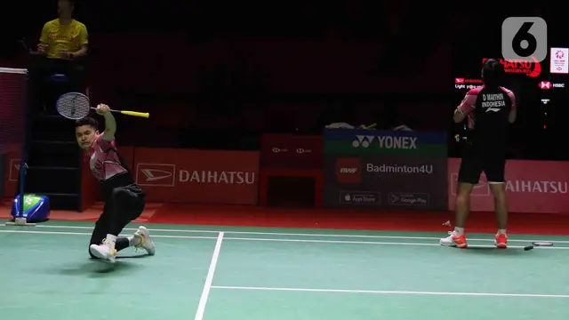 Pencundangi Pebulutangkis China, The Babies Kampiun Ganda Putra Indonesia Masters 2023