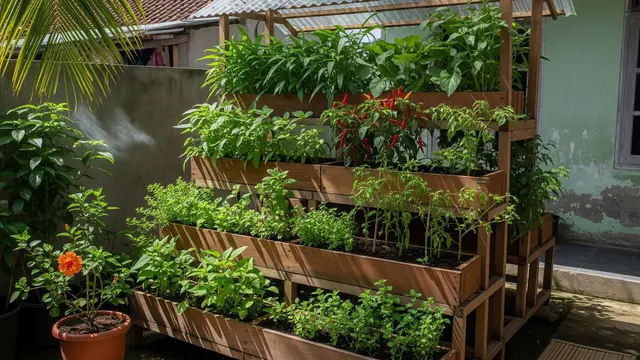 9 Model Kebun Sayur Mini di Rumah yang Cocok Buat Iklim Panas, Penuhi Pangan Harian