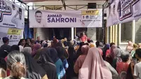 Ahmad Sahroni Center (ASC), organisasi di bawah naungan politikus NasDem Sahroni menggelar bazar minyak goreng murah di hampir 100 titik yang tersebar di wilayah Jakarta Utara (Jakut) dan Jakarta Barat (Jakbar). (Foto: Istimewa).