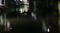Hujan deras yang mengguyur wilayah Tangerang sejak Kamis (24/1/2019) sore, membuat sejumlah perumahan di kawasan tersebut terendam banjir.