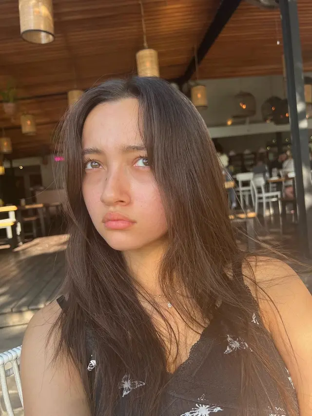 7 Potret Megan Domani Tampil Tanpa Makeup, Banjir Pujian