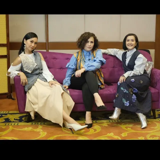 Lama Vakum dari Industri Musik, Ini 6 Potret Reuni Be3 yang Tetap Kompak