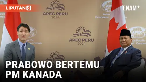 VIDEO: Prabowo Bertemu Justin Trudeau Bahas Perjanjian Perdagangan Bebas Indonesia dengan Kanada