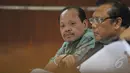 Terdakwa kasus dugaan penerimaan hadiah atau janji terkait penetapan APBN-Perubahan Kementerian ESDM, Sutan Bhatoegana  menjalani sidang lanjutan di Pengadilan Tipikor, Jakarta, Senin (18/5/2015). (Liputan6.com/Herman Zakharia)