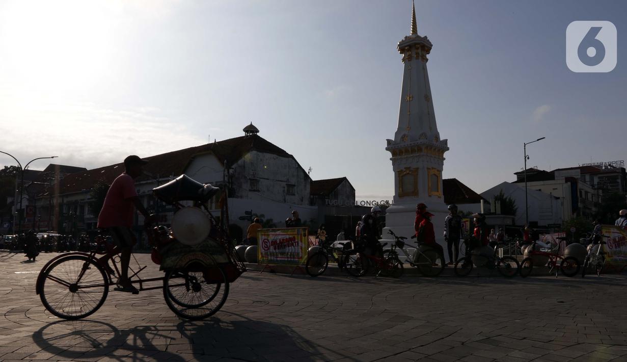 FOTO Tugu Pal Putih Yogyakarta Kian Apik Tanpa Gangguan 