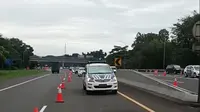 Jasa Marga Berlakukan Contraflow KM 44+500 hingga 46+500 Tol Jagorawi Arah Puncak