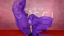 Lady Gaga di acara premiere House of Gucci di UK. Foto: Vogue.