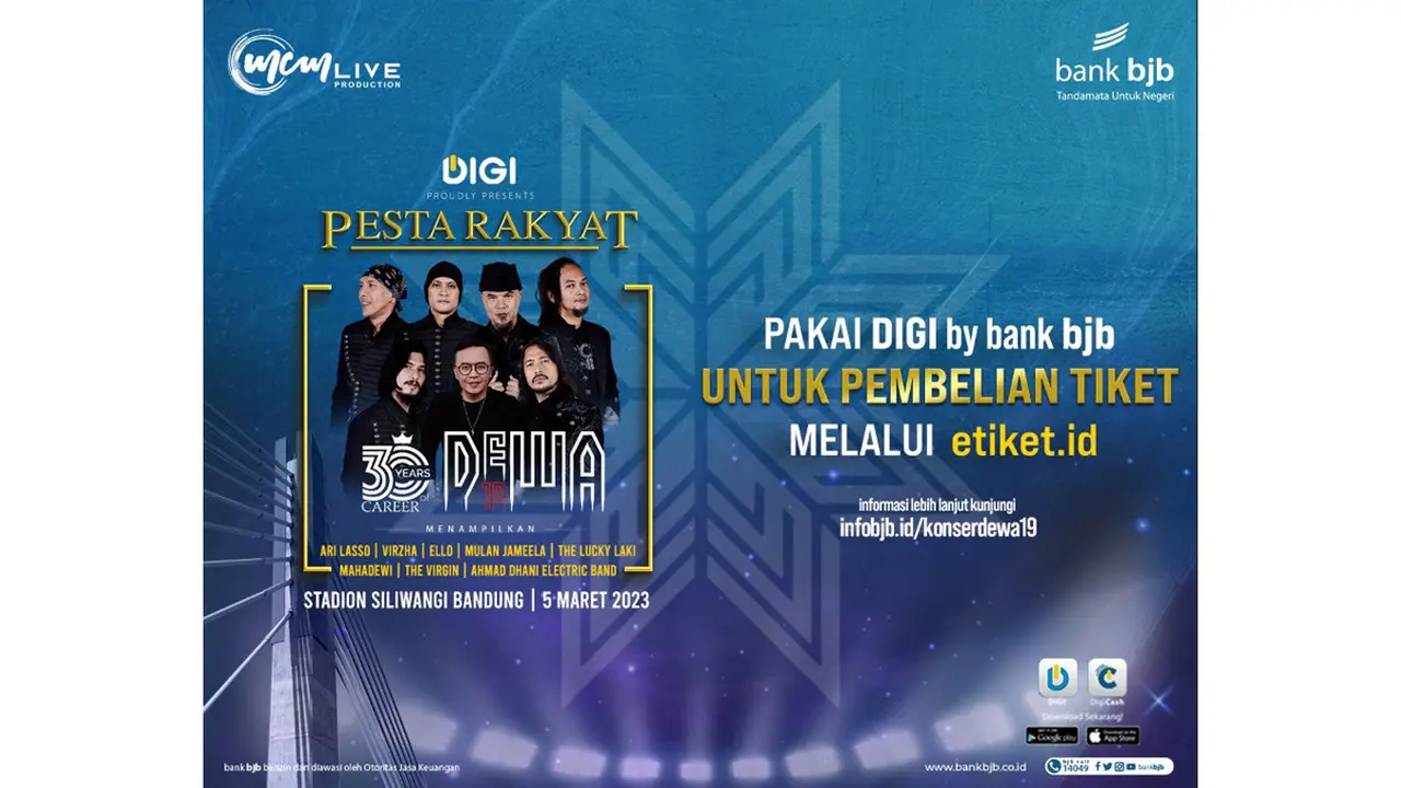 Pesta Rakyat 30 Years Career Dewa 19