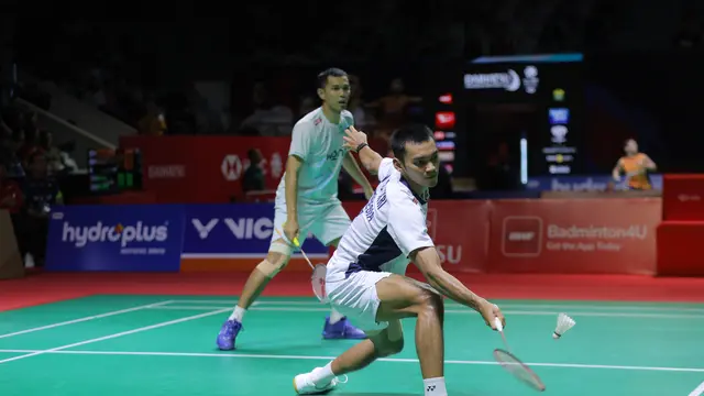 Kalahkan Wakil Taiwan, Fajar/Fikri Melaju ke 16 Besar Indonesia Masters 2026
