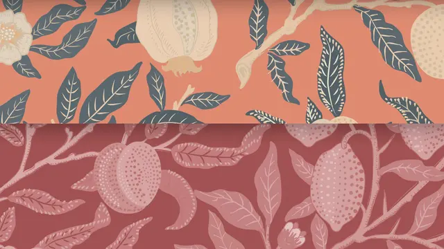 Ilustrasi kain ecoprint