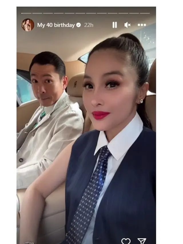 8 Momen Ulang Tahun Sandra Dewi ke-40, Dapat Hadiah Spesial dari Suami