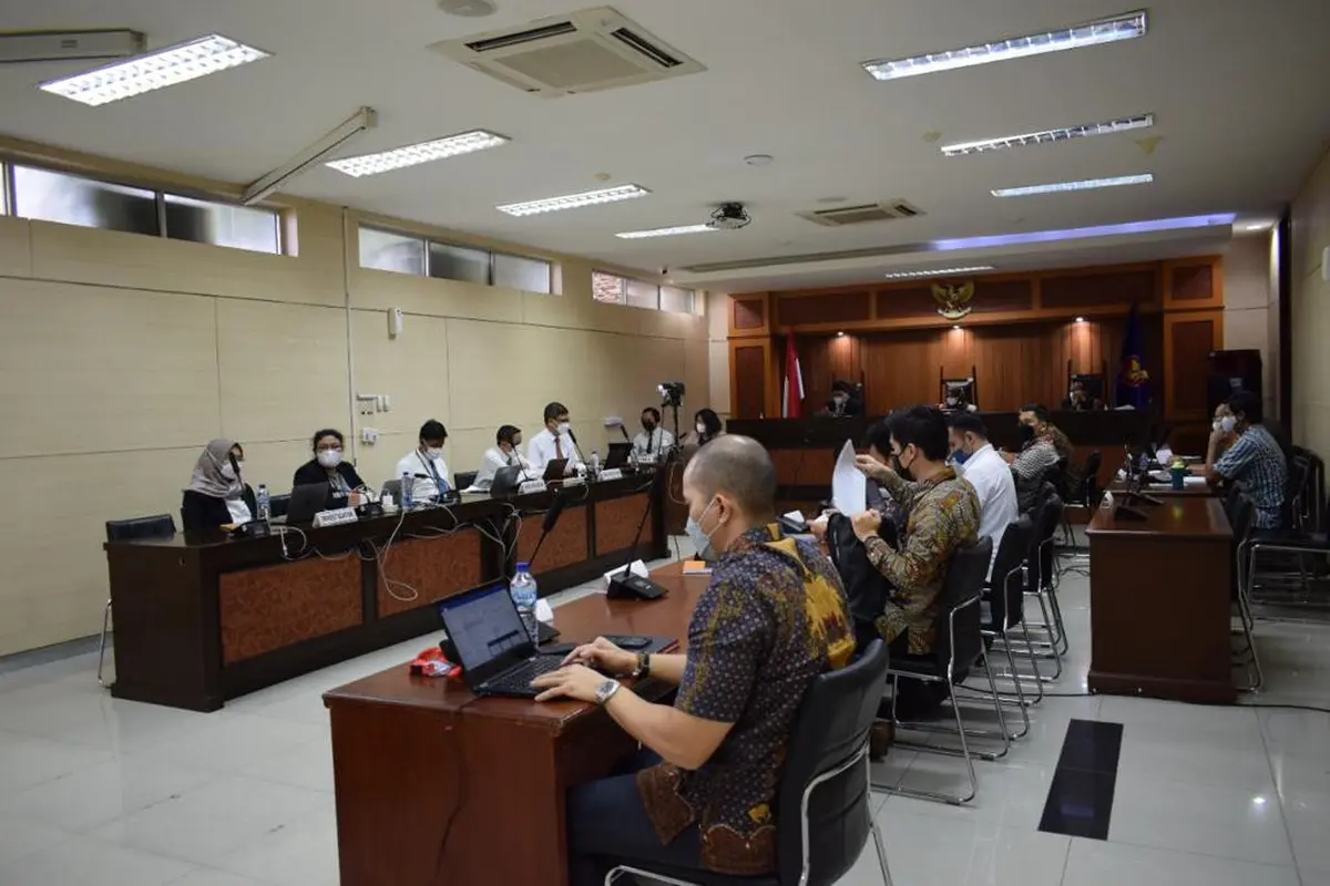 Kementerian Perindustrian dihadirkan menjadi saksi dalam persidangan kasus minyak goreng di Komisi Pengawas Persaingan Usaha (KPPU)