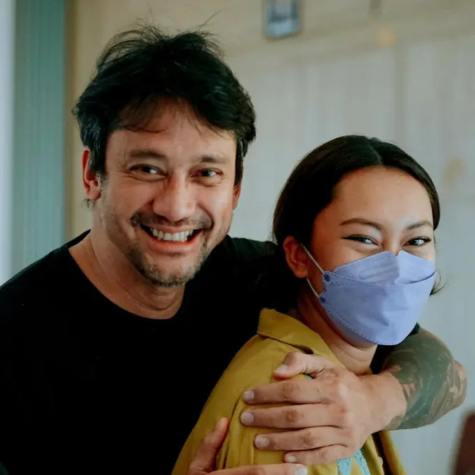 Bapak Artis dan Anak Perempuan