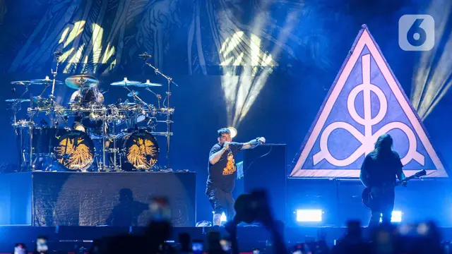 Aksi Lamb of God Gemuruhkan Hari Kedua Hammersonic Festival 2024